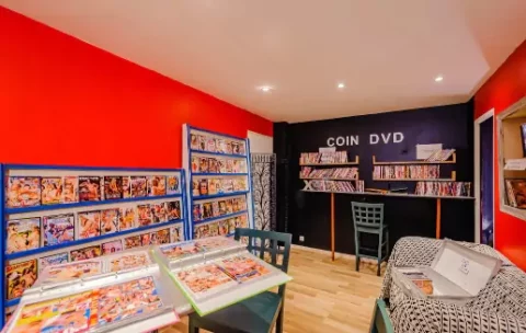 DVD érotiques et produits aphrodisiaques
